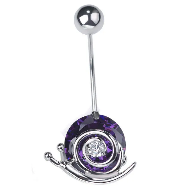 Snail Belly Button Rings