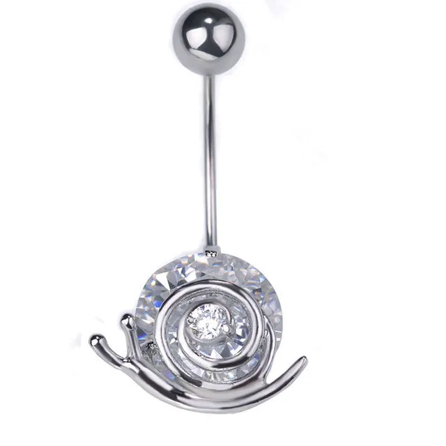 Snail Belly Button Rings