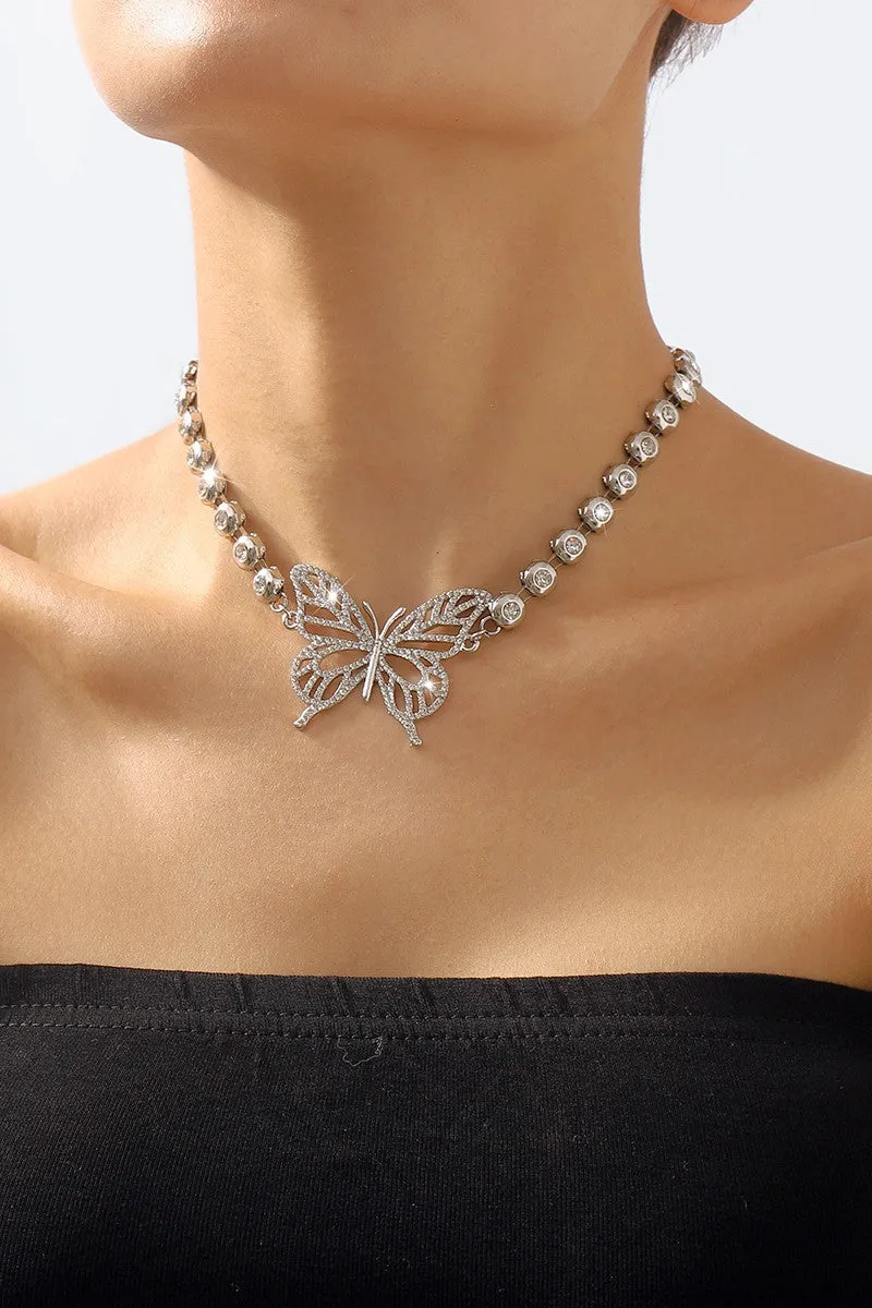 Sophisticated Butterfly Necklace