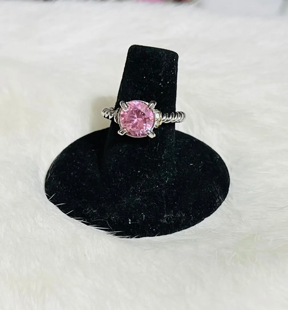 Sterling Silver Rope Fashion Rings - Multi