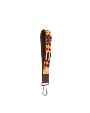 Sunrise Leather Wristlet Strap