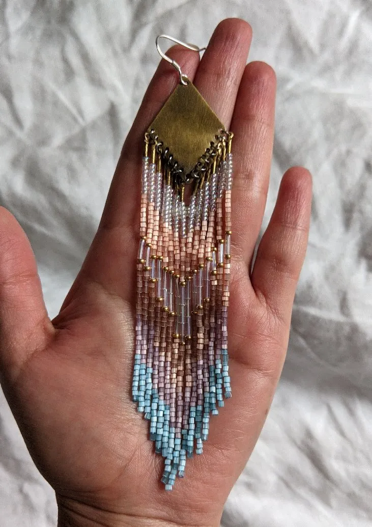Sunset Strip Beaded Earrings