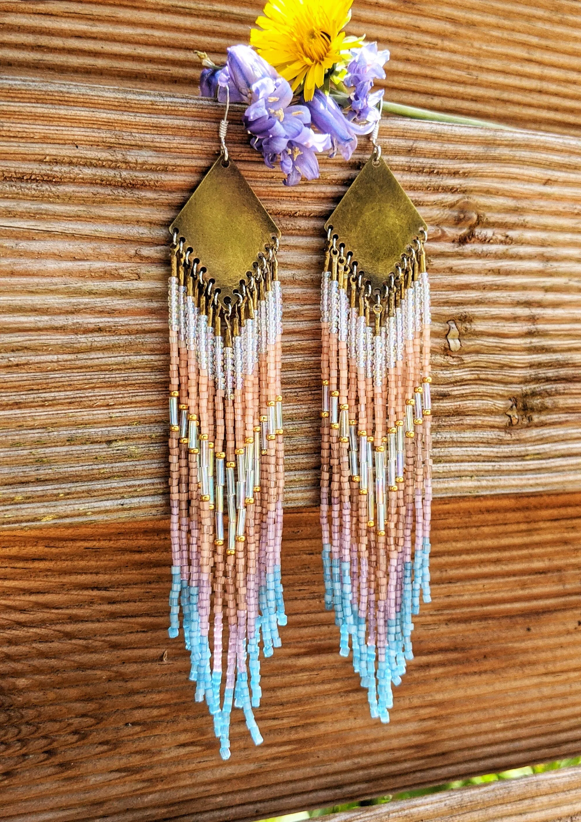 Sunset Strip Beaded Earrings