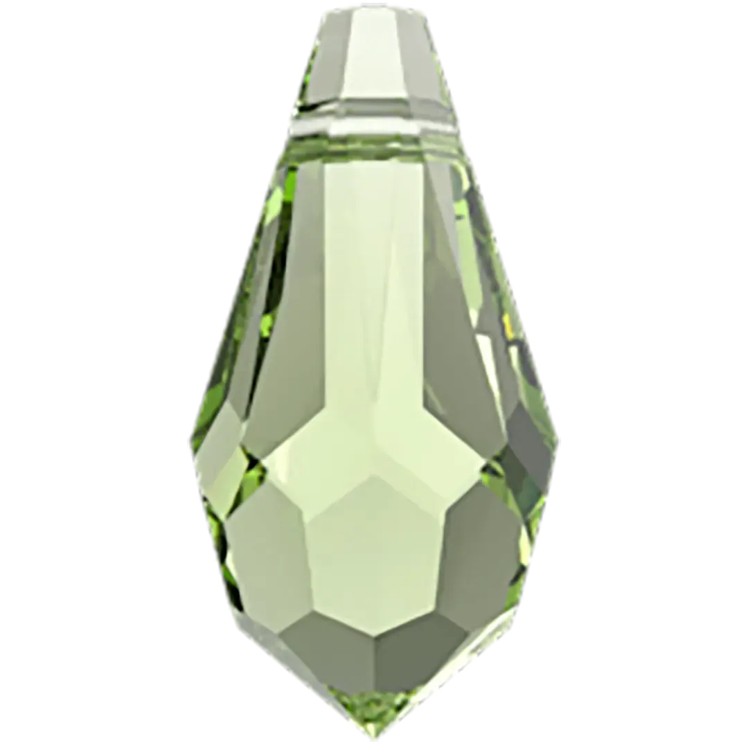 Swarovski Pendants Teardrop (6000) Peridot