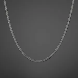 The Herringbone Chain 5mm - Black RG1017