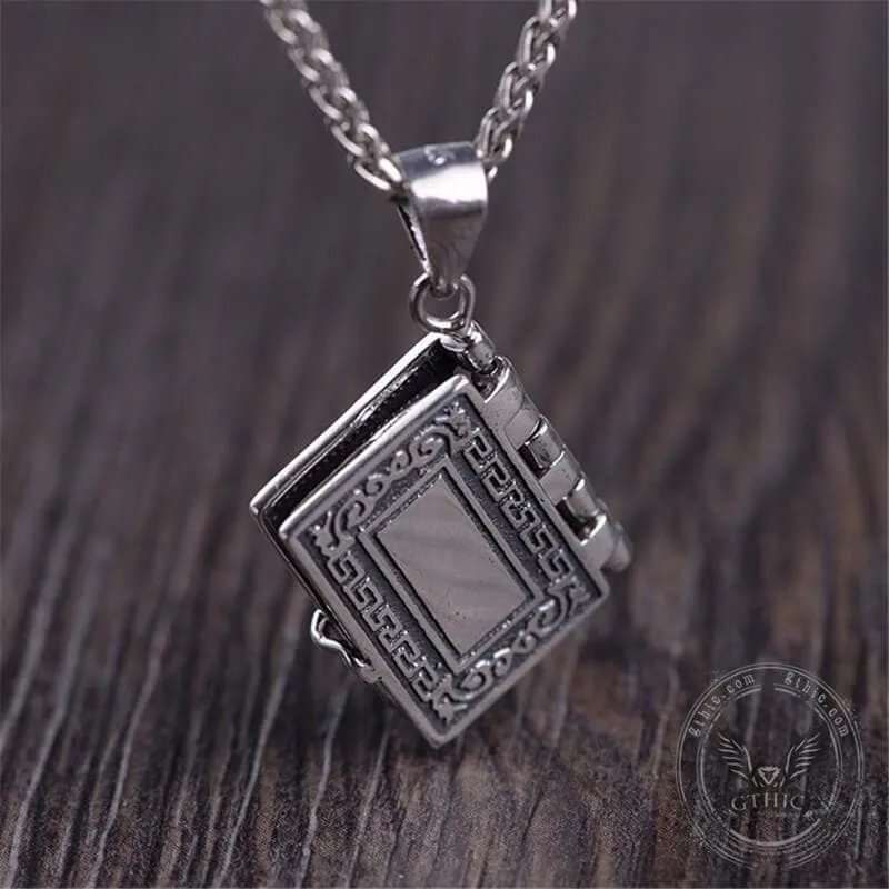 The Holy Bible Sterling Silver Pendant