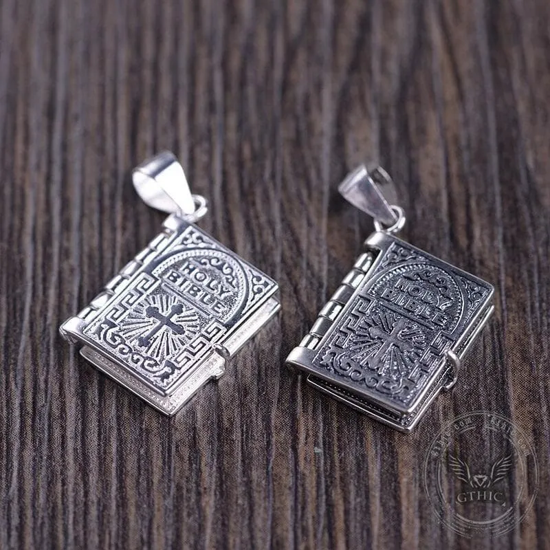 The Holy Bible Sterling Silver Pendant