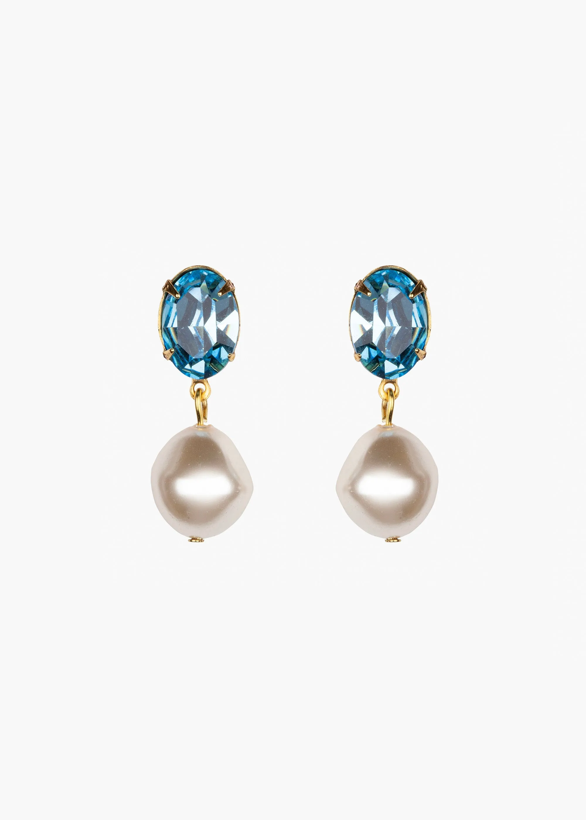 Tunis Earrings -- Pool