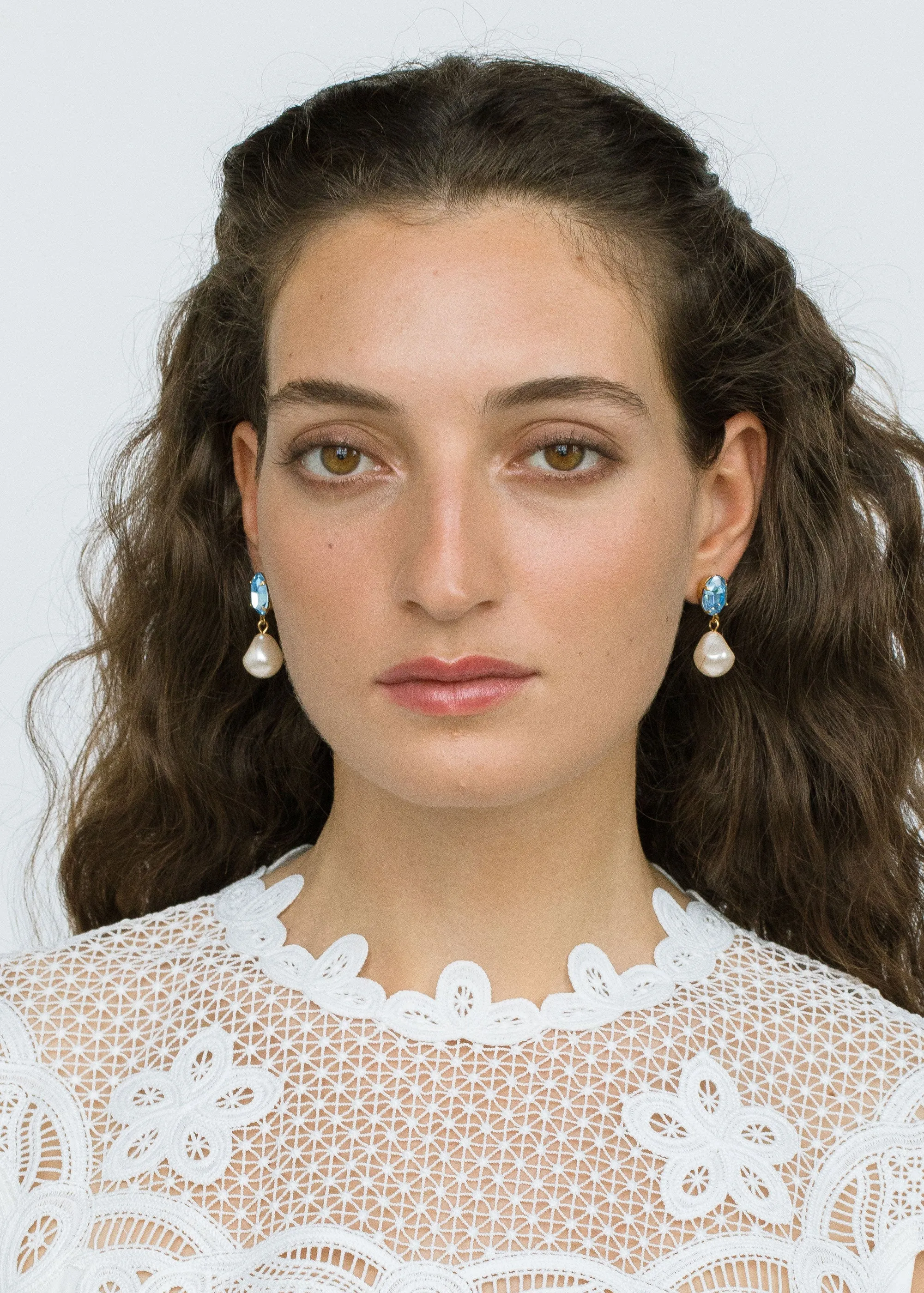 Tunis Earrings -- Pool