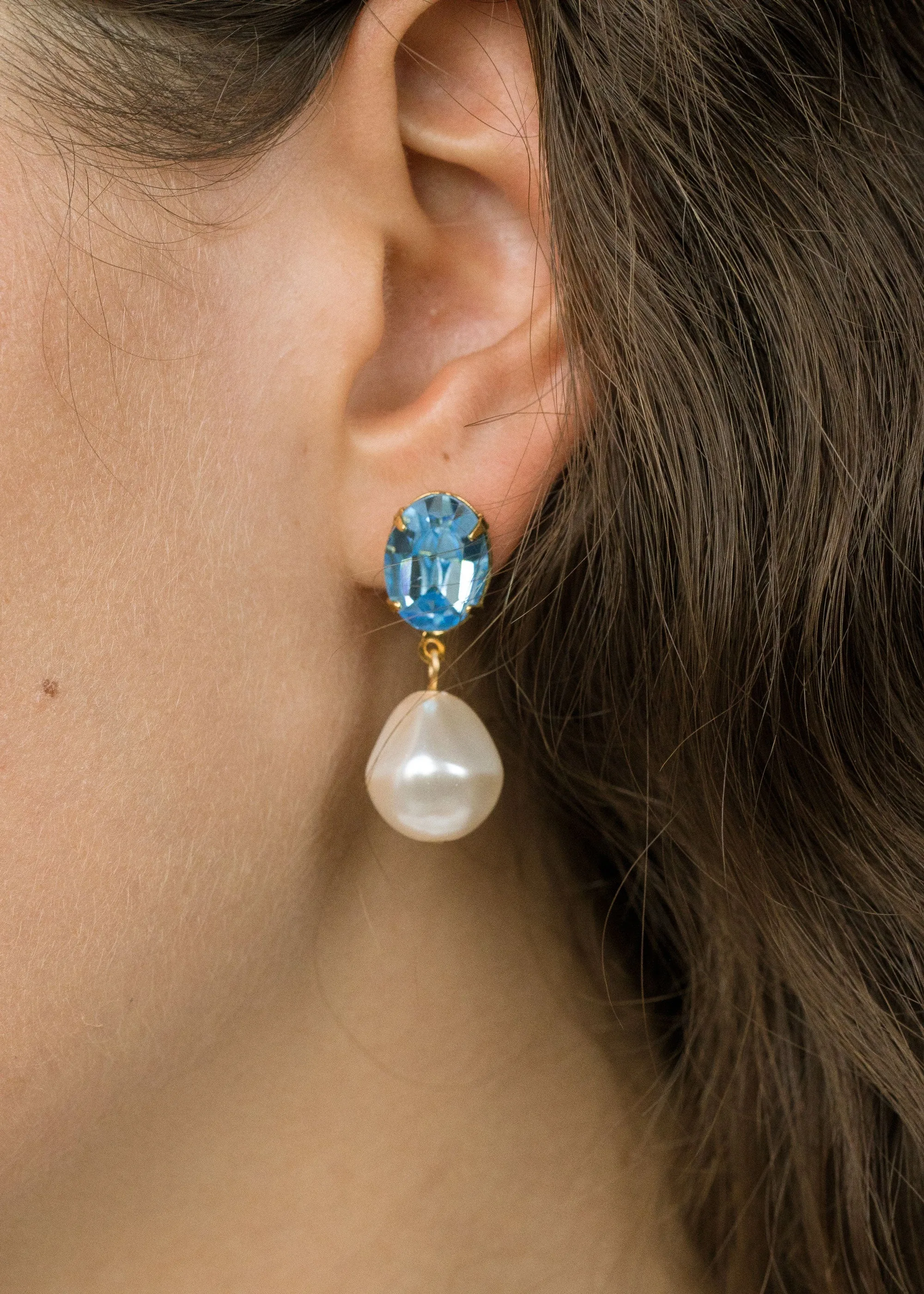 Tunis Earrings -- Pool