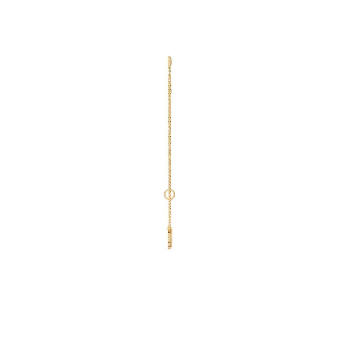 Unique Multi Layer and Bar Diamond Necklace