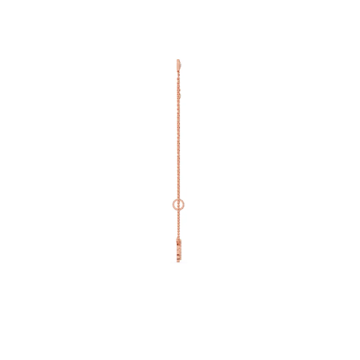 Unique Multi Layer and Bar Diamond Necklace