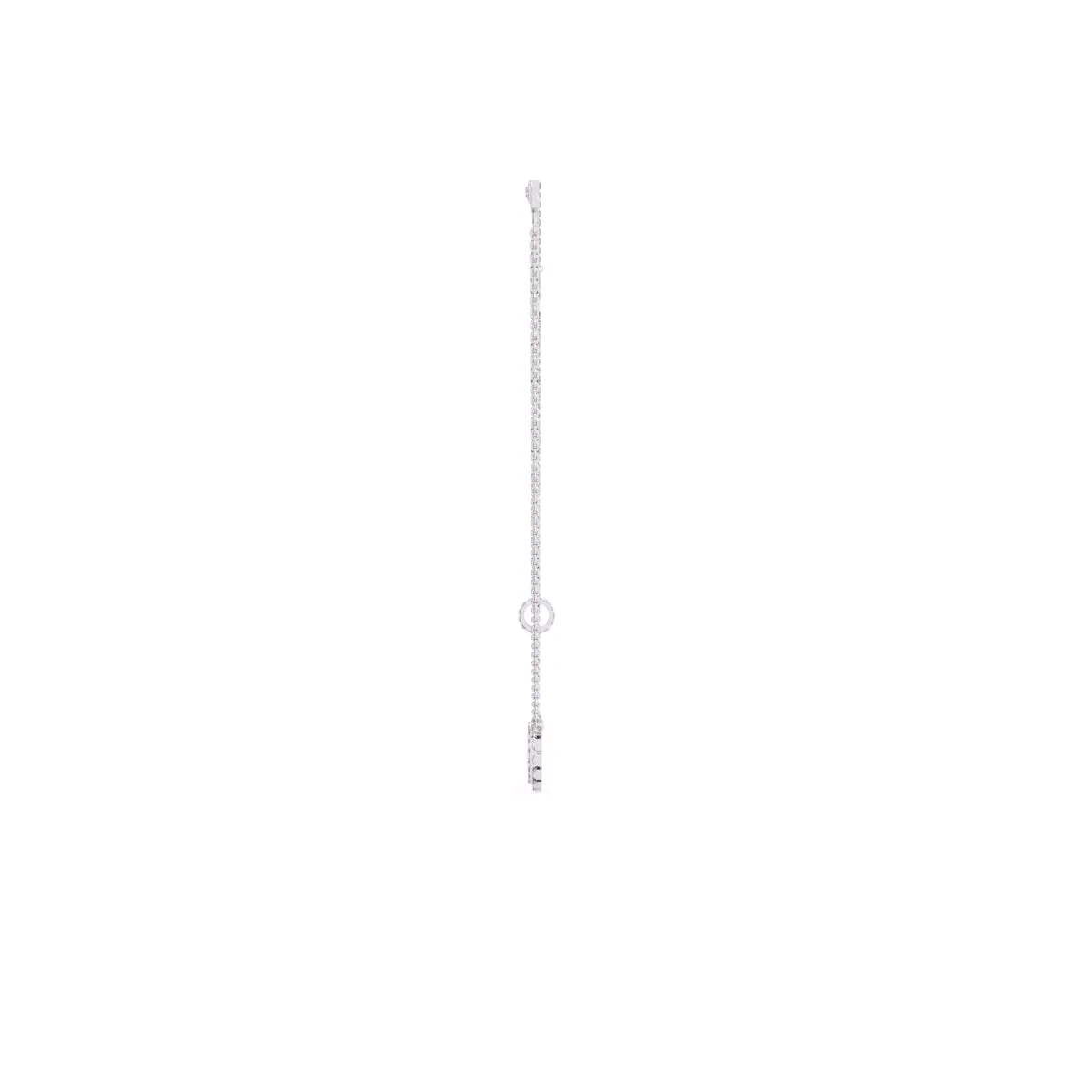 Unique Multi Layer and Bar Diamond Necklace