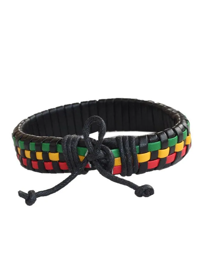Unisex Colorful  Wristband Bracelet African Handmade