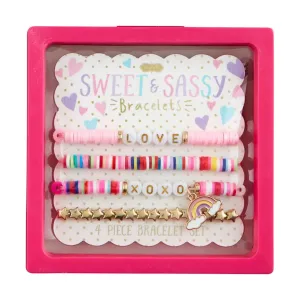 Xoxo Beaded Bracelet